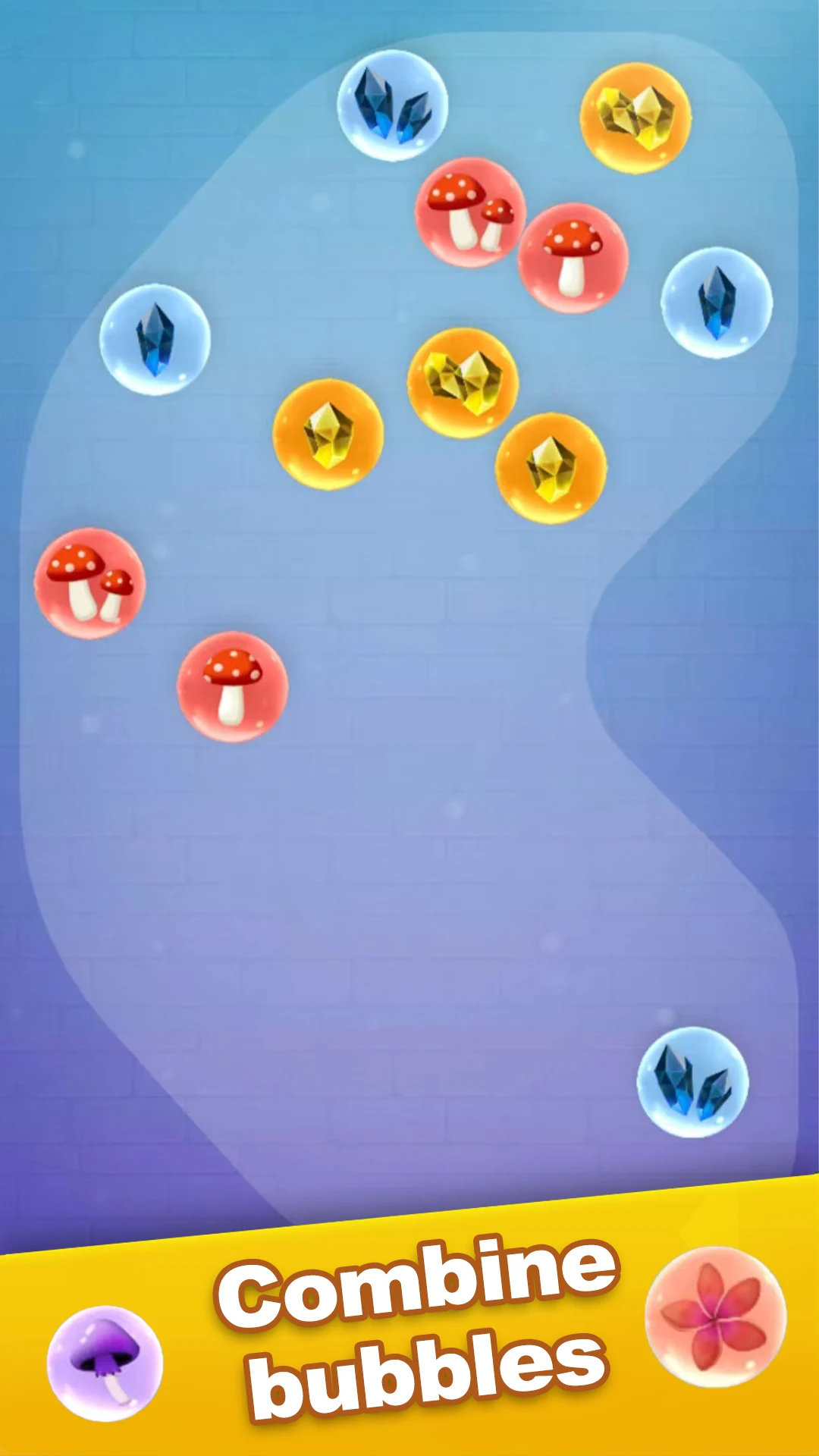 BubbleBloom Merge screenshot