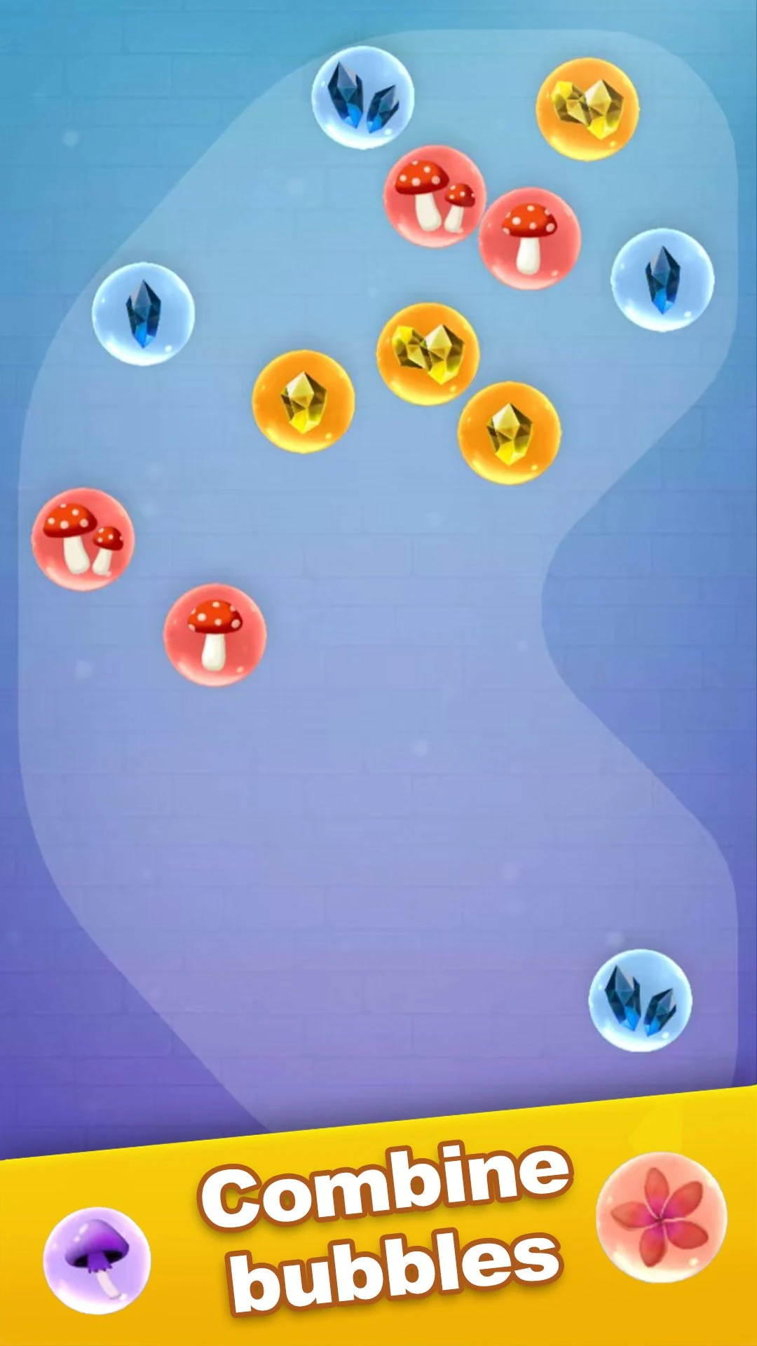 BubbleBloom Merge screenshot